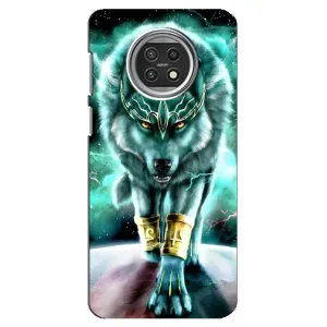 Защитные чехлы для Ксяоми Ми 10Т Лайт (AlphaPrint) (ХИТ продаж) ВОЛК (Яркий волк)
