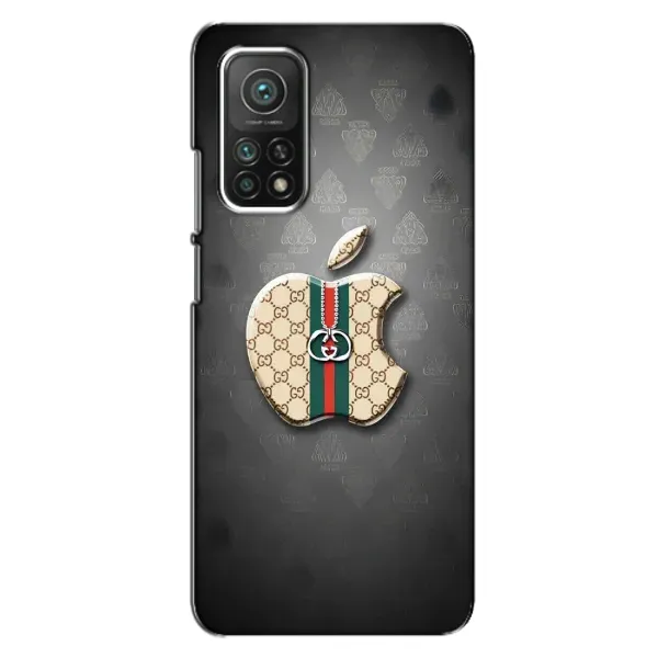Чохол з принтом «Apple gucci» для Xiaomi Mi 10T Pro