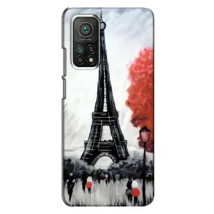 Чохол Ейфелева Вежа Xiaomi Mi 10T Pro - (AlphaPrint) (Вежа в Парижі)