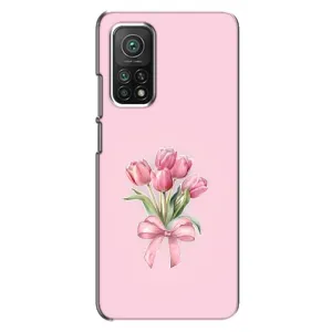 Чохол з розовим принтом для Xiaomi Mi 10T Pro (Букет квітів)