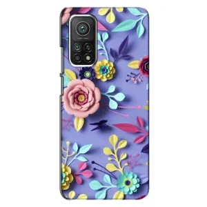 Чохли з квітами для Xiaomi Mi 10T Pro (VPrint) (Дизайн квітів)