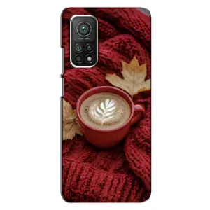 Чохол з унікальним дизайном 'Осінь з кавою' для Xiaomi Mi 10T Pro (Кава на ковдрі)