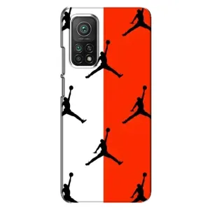 Чехлы для Xiaomi Mi 10T Pro - с картинкой JORDAN (AlphaPrint) (Лого Джордан)