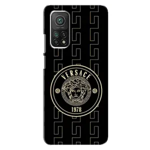 Чехлы VERSACE для Ксяоми Ми 10т Про (PREMIUMPrint) (Лого Версаче)