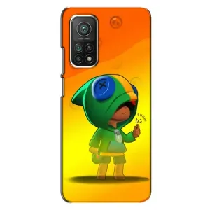 Чехол для Xiaomi Mi 10T Pro Бравл Старс (VPrint) (Хлопчик Леон)