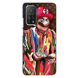 Брендновые Чехлы для Xiaomi Mi 10T Pro - (PREMIUMPrint) (Mario LV)