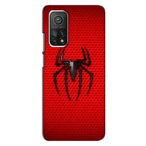 Чехол с человеком пауком для Xiaomi Mi 10T Pro - (AlphaPrint) (Паук Марвел)