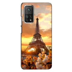 Чохол Ейфелева Вежа Xiaomi Mi 10T Pro - (AlphaPrint) (Сонячня вежа)