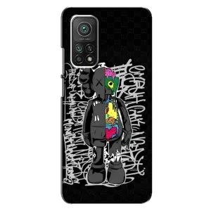Чехлы для Xiaomi Mi 10T Pro - Bearbrick Louis Vuitton (PREMIUMPrint) (Стиль Bearbrick)