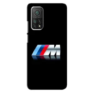 Чехол для Ксяоми Ми 10т - с принтом БМВ (AlphaPrint) (AMG)