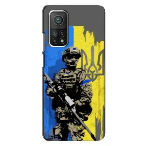 Чехлы с картинкой ЗСУ для Xiaomi Mi 10T (AlphaPrint) (АРТ солдат)