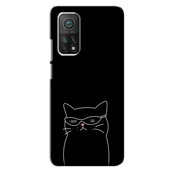 Чехол с принтом «Равнодушный кот» для Xiaomi Mi 10T