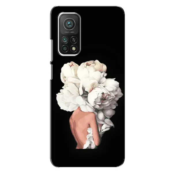 Чехол с принтом «Белые цветы» для Xiaomi Mi 10T Чехол с принтом «Белые цветы» для Xiaomi Mi 10T