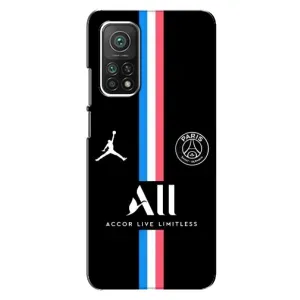Чехлы PSG для Xiaomi Mi 10T (AlphaPrint) (футболка ПСЖ)