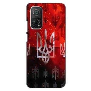 Украинские Чехлы для Xiaomi Mi 10T с картинкой УПА (AlphaPrint) (ГЕРБ УПА)