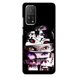 Чехлы Персонажи Аниме Наруто для Xiaomi Mi 10T (AlphaPrint) (Глаза Anime)