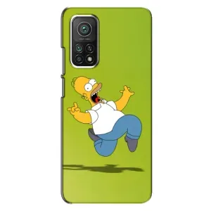 Чехол с Симпсонами для Xiaomi Mi 10T (VPrint) (Гомер Симпсон)
