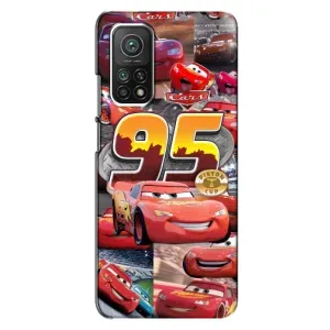 Силіконовий чохол Маквін для Xiaomi Mi 10T (Колаж Блискавка Маквін)