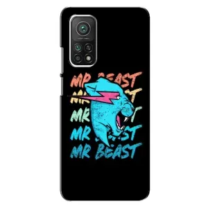 Чехлы Мистер Бист для Ксяоми Ми 10т (logo Mr beast)