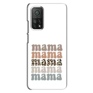 Чохол з принтом «Текстовий колаж мама» для Xiaomi Mi 10T