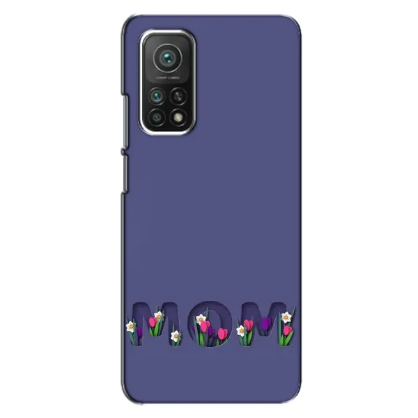 Чохол з принтом «Мама в квітах» для Xiaomi Mi 10T