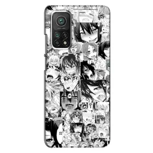 Анимешный чехол для Xiaomi Mi 10T (Ahegao manga)