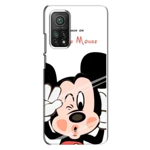Эксклюзивный чехол для Xiaomi Mi 10T (AlphaPrint - Мультяшные) (Маус Микки)