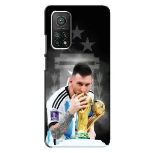 Чехлы для Xiaomi Mi 10T (Leo чемпион) (AlphaPrint) (Месси Чемпион)