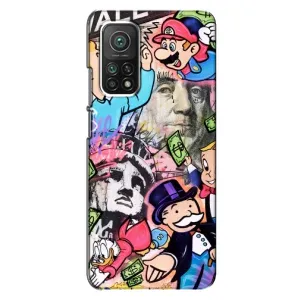 Чехлы с крутыми принтами для Xiaomi Mi 10T - (PREMIUMPrint) (Monopoly man)