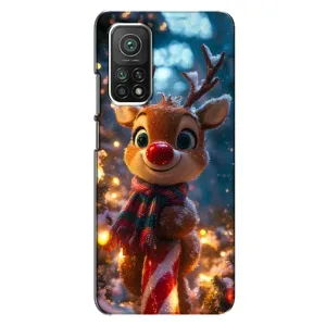 Чохол з принтом «Олень з шарфом» для Xiaomi Mi 10T
