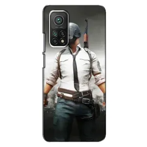 Чехол PUBG для Ксяоми Ми 10т (AlphaPrint) (Пабг мен)