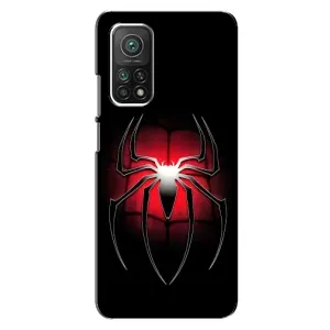 Чехол с человеком пауком для Xiaomi Mi 10T - (AlphaPrint) (Паук марвел)