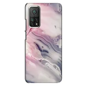 Мраморный чехол на Xiaomi Mi 10T (VPrint) (Пурпурный Мрамор)