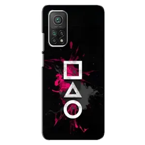 Чохол Гра в кальмара для Xiaomi Mi 10T (Символи Гра кальмара)