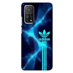 Чехлы Адидас для Xiaomi Mi 10T (AlphaPrint) (Синий Адидас)