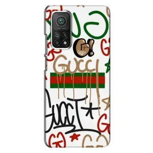 Брендновые Чехлы для Xiaomi Mi 10T - (PREMIUMPrint) (Стиль GUUCI)