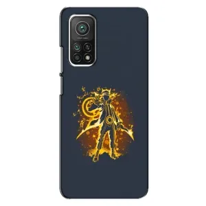 Naruto Anime Чехлы для Ксяоми Ми 10т (AlphaPrint) (золотой Наруто)