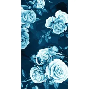 Чехлы (ART) Цветы на Xiaomi Mi 11 Lite (VPrint) (Блактині бутони)