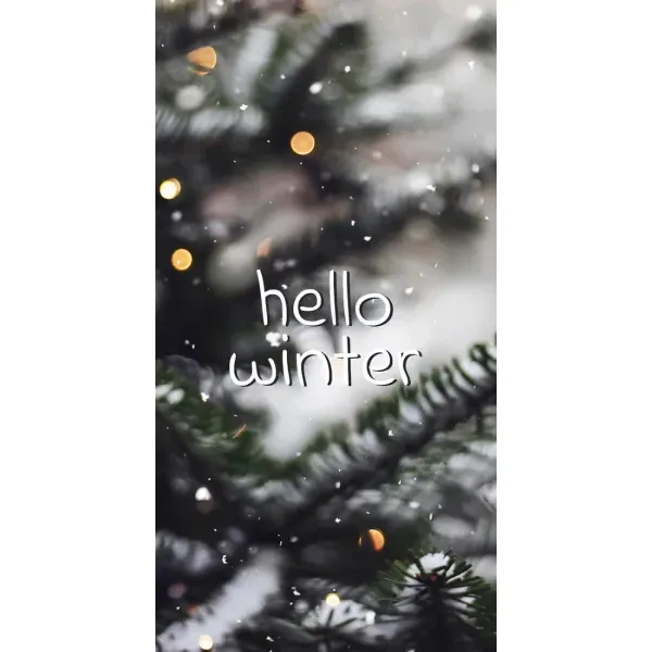 Чехол с принтом «Hello winter» для Xiaomi Mi 11 Lite Чехол с принтом «Hello winter» для Xiaomi Mi 11 Lite