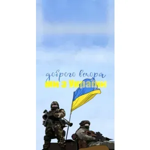 Чехлы Доброго вечора, ми за України для Сяоми Ми 11 Лайт (AlphaPrint) (Мы с Украины)