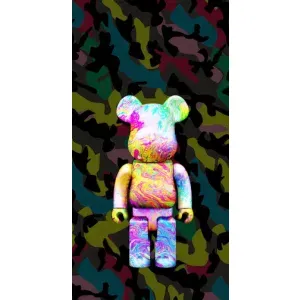 Чохли для Xiaomi Mi 11 Lite - Bearbrick Louis Vuitton (PREMIUMPrint) (Яскравий Bearbrick)
