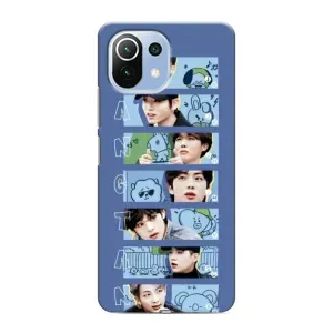 Чохли BTS для Xiaomi Mi 11 Lite (AlphaPrint) (Bangtan)