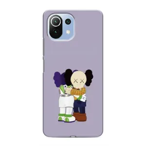 Чехлы для Xiaomi Mi 11 Lite - Bearbrick Louis Vuitton (PREMIUMPrint) (Дружба Беарбрик)