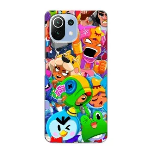 Чехлы Brawl Stars для Xiaomi Mi 11 Lite (AlphaPrint) (Герої Бравл Старс)