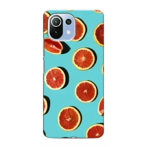 Чохли з фруктами для Xiaomi Mi 11 Lite (VPrint) (Грейпфрут)