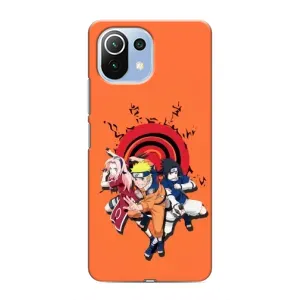 Naruto Anime Чохли для Сяомі Мі 11 Лайт (AlphaPrint) (команда Наруто)