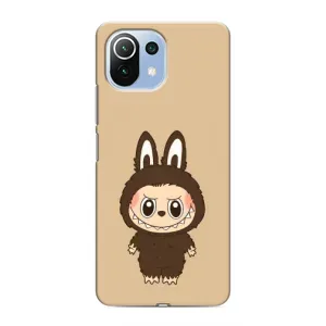 Чохол з Лабубу на Xiaomi Mi 11 Lite (Bored Ape в червоному)