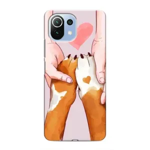 Чохли з собаками для Xiaomi Mi 11 Lite (VPrint) (Любовь до собак)
