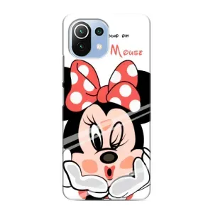 Міккі Маус чохол для Xiaomi Mi 11 Lite (AlphaPrint - Мультяшні) (Маус Мінні)