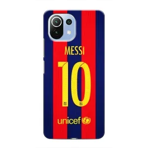 Чохли Мессі для Xiaomi Mi 11 Lite (AlphaPrint) (Messi Barca 10)